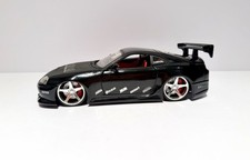 Jada Import Racer  Toyota Supra Black Diecast 1:24 Scale READ DESC. picture