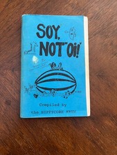 Berkley Soy Not Oi Very early edition from the Campus Vegan Punk Zine 90s Rare picture