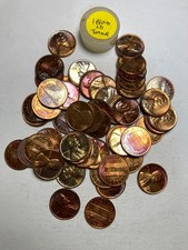 1960-D LINCOLN MEMORIAL CENT PENNY ROLL, 50 