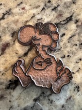 Vintage 1970s Ralston Freakies Cereal Premium Prize Goody Goody Fridge Magnet picture