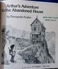 Arthur's Adventures In The Abandoned House by Fernando Krahn 1981 First Ed  Good picture