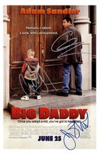 BIG DADDY Signed Poster 11x17 Adam Sandler, Cole Sprouse, and Jon Stewart picture
