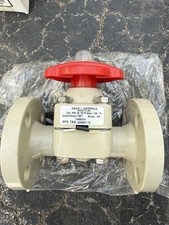 Asahi AV 1” Diaphragm Valve Type 14 PP Flanged Valve TEF picture