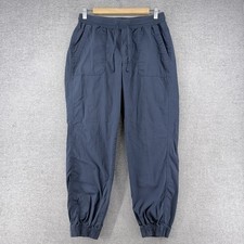 Pact Jogger Pants Women Size Medium Blue Organic Cotton Casual picture
