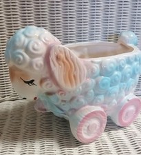 VTG Kitschy MCM Retro Anthropomorphic INARCO Baby Lamb Planter picture