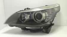 2007-2010 BMW E60 530i 528i 550i LEFT DRIVER SIDE HALOGEN HEADLIGHT OEM picture