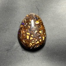 5.0ct Natural Boulder Opal Loose Stone Gem Flash Fire Australian Gemstone picture
