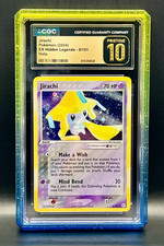 Jirachi #8/101 Holo Rare- 2004 Pokémon EX Hidden Legends-CGC PRISTINE 10 - POP 3 picture