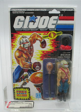 GI JOE 1987 BIG BOA AFA 75 Hasbro 34 back MOC Battle Ribbon C 75 / B 85 / F 85 picture