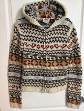 Vintage Heirloom Collectibles Cardigan Full Zip Sweater Fair Isle Grannycore SzM picture