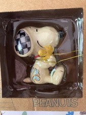 Enesco Jim Shore Peanuts Snoopy Hugging Woodstock Ornament, NIB w/Tags picture