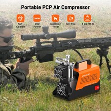 4500Psi 12V PCP Air Compressor Oil-Free Dual Power AC/DC for Paintball AC-2 picture