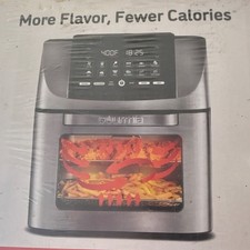 Gourmia GAF1220 Stainless Steel Air Fryer 12 One-Touch Functions Digital Display picture