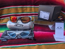 OAKLEY Straight Jacket 99 x Brain Dead Sunglasses with Ice Blue Miniutes picture