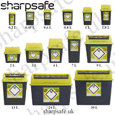 Sharps Waste Bin Box 0.2L,0.3L,0.45L,0.6L,1L,1.8L,2L,3L,4L,7L,9L,13L,24L,30L picture