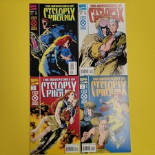 Marvel Comic Lot The Adventures of Cyclops and Phoenix (1994) #1-4 Complete Set picture