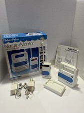 Vintage 1989 Fisher-Price Deluxe Nursery Monitor (Model 1510) Tested Works picture