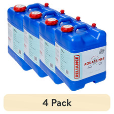 (4 pack) Reliance Aqua-Tainer Water Storage Container 7 Gallon picture