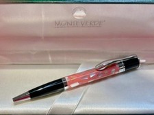 Monteverde Mini Jewelria Shell Pink Ballpoint Pen | New Old Stock in Box picture