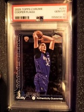 2025-2026 Topps Chrome Cooper Flagg #251 PSA 10 picture