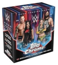 2026 Topps Chrome WWE Mega Box In Hand Ships Worldwide  picture