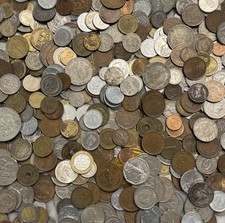 Huge Mixed Lot of 100 Foreign World Coins - CHOOSE HOW MANY LOTS picture