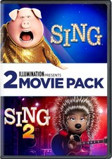 Sing / Sing 2 DVD Matthew McConaughey NEW picture