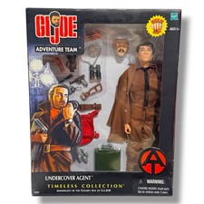 2002 Hasbro GI Joe Adventure Team Undercover Agent 12” Timeless Collection NIB picture