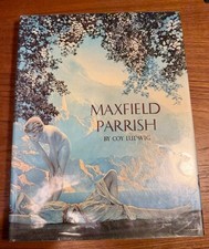Maxfield Parrish Coy Ludwig 2nd Printing 1974 Hardcover w/DJ in Mylar Color &B&W picture