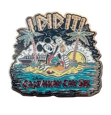 Disney Cruise Line Castaway Cay Mickey Pin Badge 5K picture