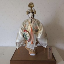 Vintage Japanese Hakata Ningyo Traditional Art Figurine Collectible picture