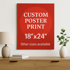 Custom Poster Prints-Upload Your Image Personalized Photo to Poster Prints USA picture