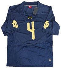 Jeremiyah Love Notre Dame Fighting Irish Jersey Mens M Medium RARE Stitched New picture
