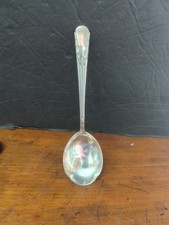 Sterling Silver Orchid Sugar Shell Spoon International picture