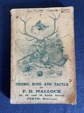 Vintage C 1928 P.D. Malloch “Fishing Rods And Tackle” Catalogue Scotland 150pgs picture