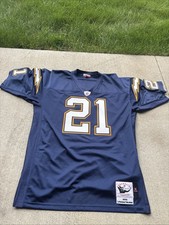 Chargers Ladanian Tomlinson Authentic Mitchell And Ness Football Jersey Size 48 picture