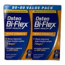 Osteo Bi-Flex 80+80 Triple Strength Joint Support Value Pack Exp 03/28 New picture