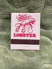 VTG Eaton’s Lobster Pool Restaurant Matchbooks, Maine Lobster Matches, Unstruck picture
