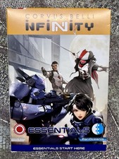 Corvus Belli Infinity Essentials JSA vs PanOceania Start Here Miniature Box NIB picture