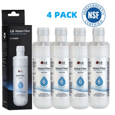 4PACKS Refresh Refrigerator Ice Water Filter For LG LT1000P ADQ747935 Brand New picture