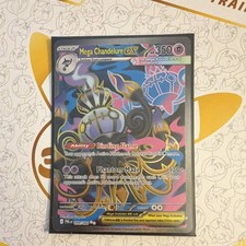 Mega Chandelure ex 099/084 Me05: Pitch Black Full art picture