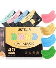 USTELIR Under Eye Patches, 40 Pairs Eye Mask for Dark Circles, Puffy Eyes picture