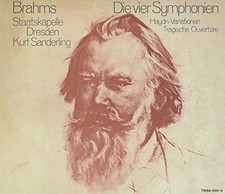 Brahms / Sanderling, - Brahms: Die Vier Symphonien / Haydn: Variatiions [New SAC picture