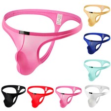 Men Sexy G-string T-back Thong Underpants Pouch Briefs Jockstrap Comfy Underwear picture