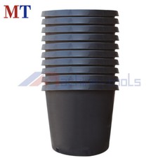 10 Pack 15 Gallon Plastic Nursery Pots Heavy Duty Garden Plant Nutrition Pot picture