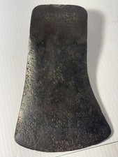 Vintage Collins Legitimus As Axe Head With Crown Hammer Logo. 3.4 Lbs picture