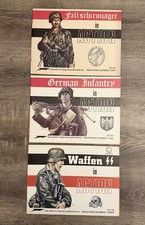 Lot of 3 Squadron Signal Books WWII German Army in Action Weapons Waffen SS picture