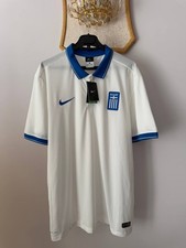 GREECE 2014 2015 AWAY AUTHENTIC PLAYER ISSUE FOOTBALL SHIRT NIKE 647739-104 MENS picture