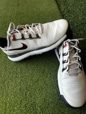 NIKE Tiger Woods TW14 Golf Shoes White/Red/Blue Men’s Size 9.5  excellent picture