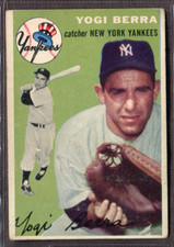 1954 Topps Set-Break # 50 Yogi Berra VG-VGEX *JAYSACE* picture